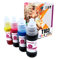 4x Tusz zamienny T103 do Epson Eco Tank L1250 L3150 L3560 L5590